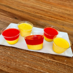 FLAN CON GELATINA